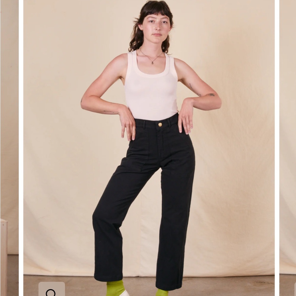 BIG BUD PRESS basic black western pants
